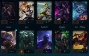 CONTA LOL - LV 30