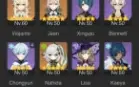 conta de genshin com 8 personagens 5 estrelas