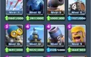 Conta clash arena 12,nível 12