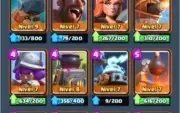 Conta clash arena 12,nível 12
