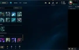 Conta LOL 91 skins e 4k de RP