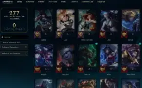 Conta League of Legends Full Acesso - 128 champs e 121 skins