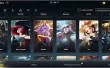 Conta wild rift platina IV