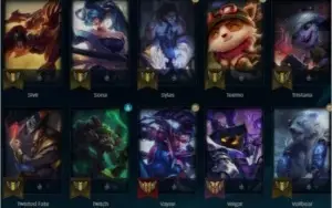Conta Lol Platina 1 Mmr alto