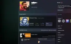 Conta steam 20 anos de servico cs go prime  e medalhas