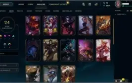 Conta League of legends  gold 3