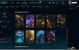 Conta League of legends  gold 3