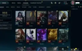 Conta League of legends  gold 3