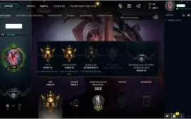 Conta League of legends  gold 3