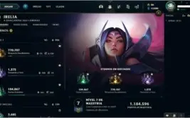Conta de LOL 1 MILHÃO de MAESTRIA com IRELIA - DIAMANTE S10