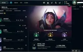 Conta de LOL 1 MILHÃO de MAESTRIA com IRELIA - DIAMANTE S10