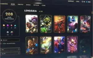 Conta League of Legends