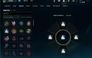 Esmeralda 3 com 25 Champs e 6 Skins + 30 Espolios