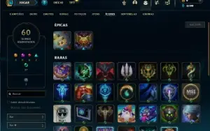 Esmeralda 3 com 25 Champs e 6 Skins + 30 Espolios