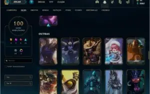 Conta bronze 2 com TODOS os champs e 100 skins
