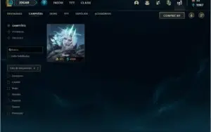 Conta bronze 2 com TODOS os champs e 100 skins