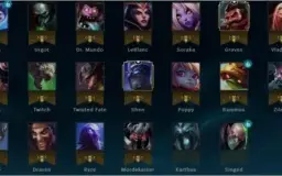 Conta com 76 Champions e 30+ Skins Unranked