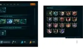 Conta 27 skins/7 Rune pag/Platina 5