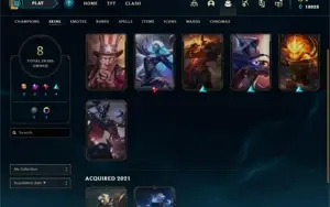 Conta LoL Mestre com dia stackado (BR)