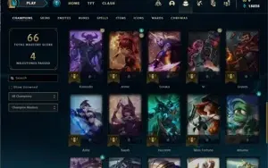 Conta LoL Mestre com dia stackado (BR)