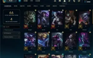 Conta LoL Mestre com dia stackado (BR)