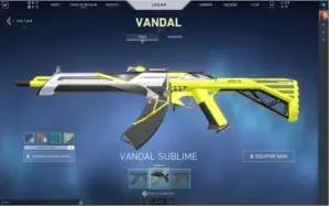 CONTA VALORANT COM BRINQUEDO,BUTTERFLY E OUTRAS SKINS/FACAS