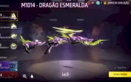 Conta FF nvl 71 com angelical vermelha
