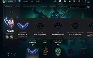 *PROMOÇÃO* Conta Diamante IV MMR Mestre/D1