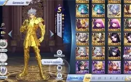 SAINT SEIYA AWAKENING - COM GEMAS AVANÇADAS E LIVROS