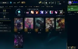 Conta GOLD 2 91pdl - LVL 35 100% UPADA A MÃO