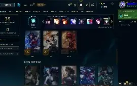 Conta GOLD 2 91pdl - LVL 35 100% UPADA A MÃO