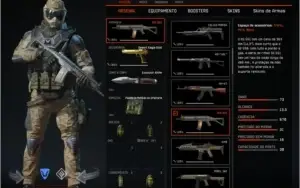 VENDO CONTA WARFACE PTT 61 COM 3 ARMAS DE CASH
