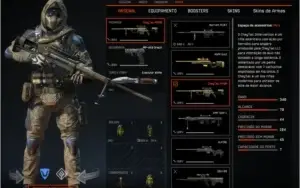 VENDO CONTA WARFACE PTT 61 COM 3 ARMAS DE CASH