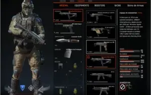 VENDO CONTA WARFACE PTT 61 COM 3 ARMAS DE CASH