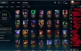 Conta no LOL prata 3