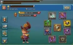 Conta Lords Mobile, Set de caça, 51.3k Gemas