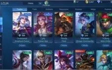 Conta top Skin kof e  skin Ã©pica do Hayabusa nÃ£o compravel
