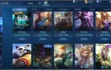 Conta top Skin kof e  skin Ã©pica do Hayabusa nÃ£o compravel