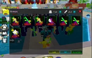 Conta no Roblox Weapon Fighting PC