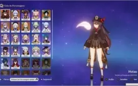 ACC Genshin Impact PS4 - AR49 (Hu Tao, Ganyu...)