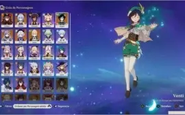 ACC Genshin Impact PS4 - AR49 (Hu Tao, Ganyu...)