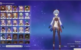 ACC Genshin Impact PS4 - AR49 (Hu Tao, Ganyu...)