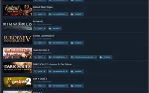 Conta Steam de 8 anos com 60 jogos