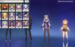 AR26 - Yelan + Aqua Simulacra + Diluc + Keqing