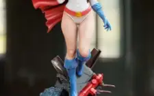 Power Girl stl 3d print - super girl