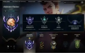DIAMANTE III TODOS OS CAMPEÕES 123 SKINS 2 VIT PREÇO BAIXO