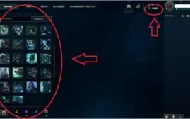 Conta LoL Diamante IV 2019 Smurf - 79V e 41D