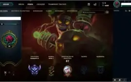 Conta LoL Diamante IV 2019 Smurf - 79V e 41D