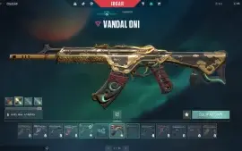 Conta Valorant - Vandal Oni, Phantom Saqueador E Muito Mais