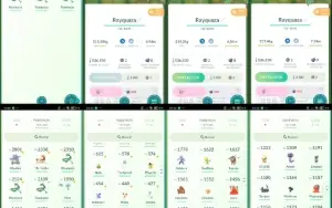 🔥Conta Nível 35 + Raridades De Evento + Rayquaza 2019 C006